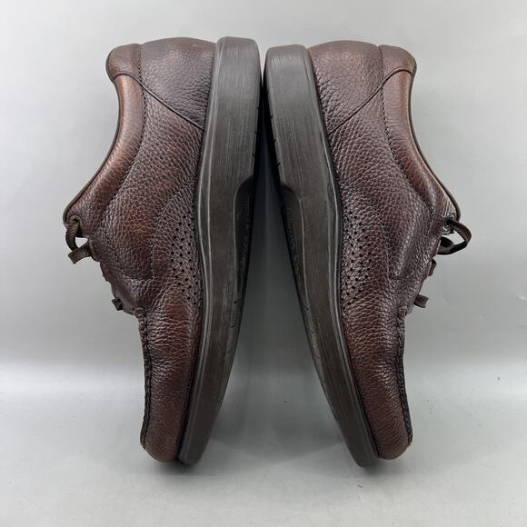 SAS Bout Time Walking Oxford Men Size 11.5 M Brown Leather Comfort Casual Shoes main image 7